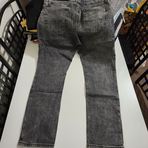 Men's American Rag Distressed Slim Fit Stretch Denim Jeans Size 36 x 30 Set of 2 - Picture 13 of 14